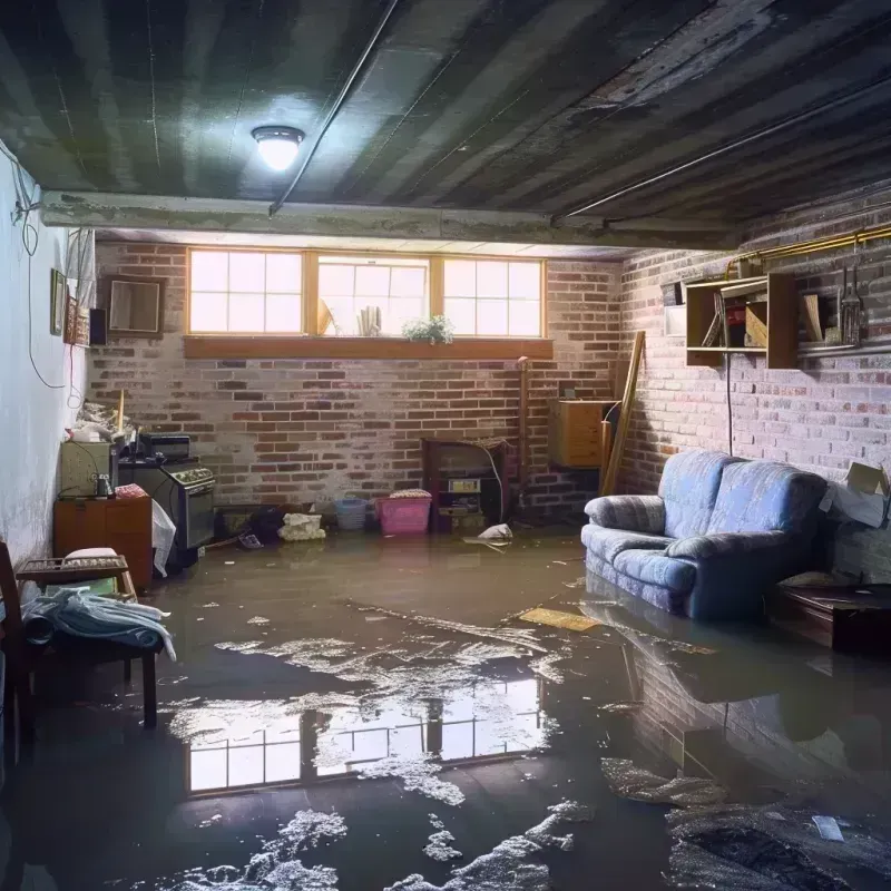 Flooded Basement Cleanup in Orange County, TX